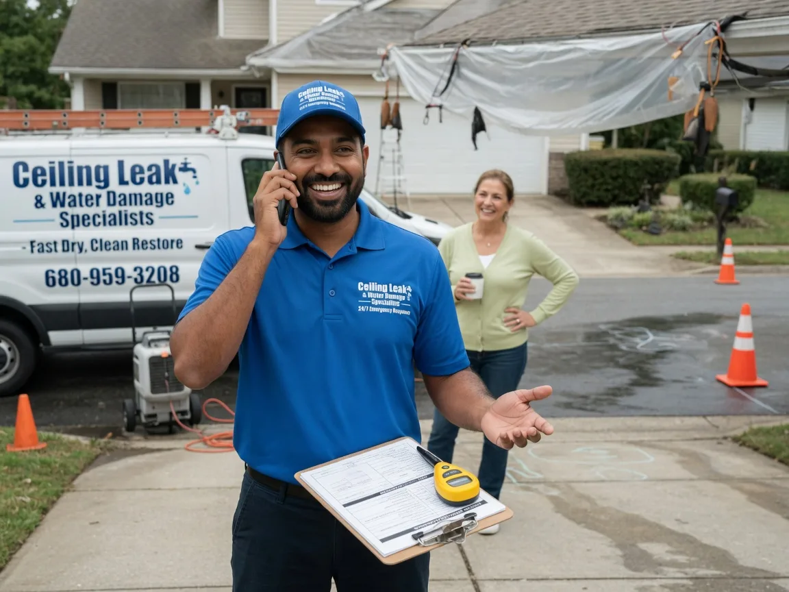 Ceiling Leak Cleanup Harrisonville, PA FAQs