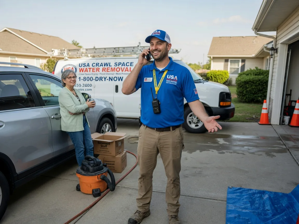 Crawl Space Water Removal Harrisonville, PA FAQs